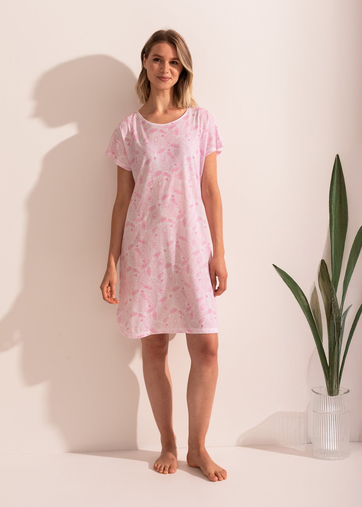 Cămașă Noapte Briana Eucalipt