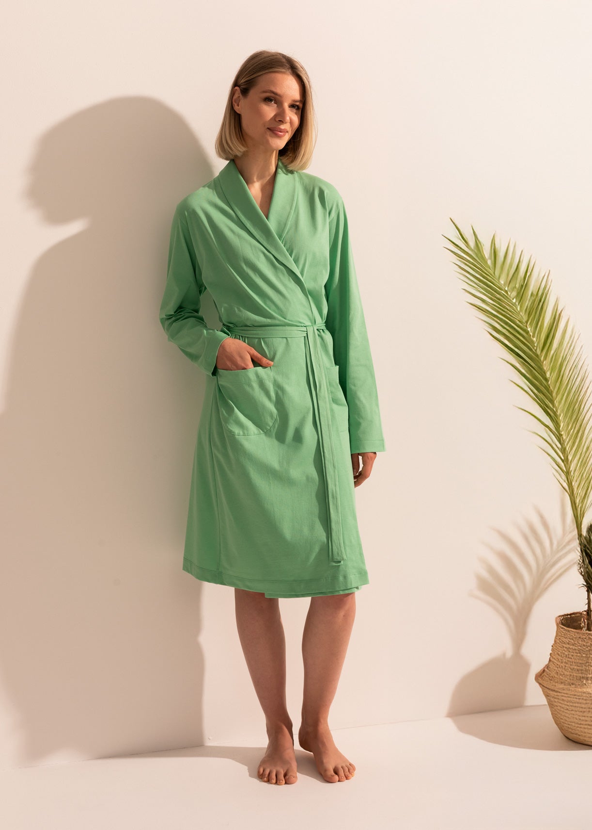 Malena Twin Cotton Women's Robe