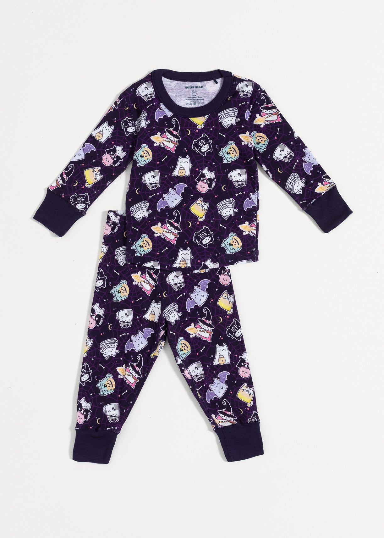 Pijama Baby KattyCat Bumbac