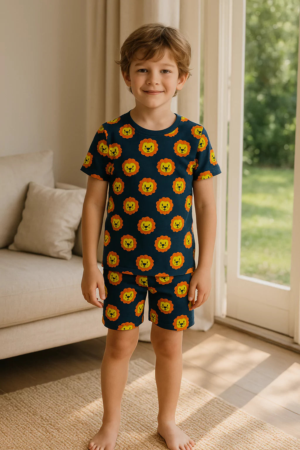 Pijama Copii Lions Bumbac