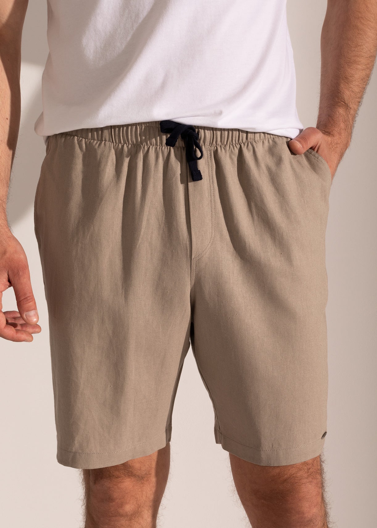 Pantaloni Scurți Bărbați Cool Flax In