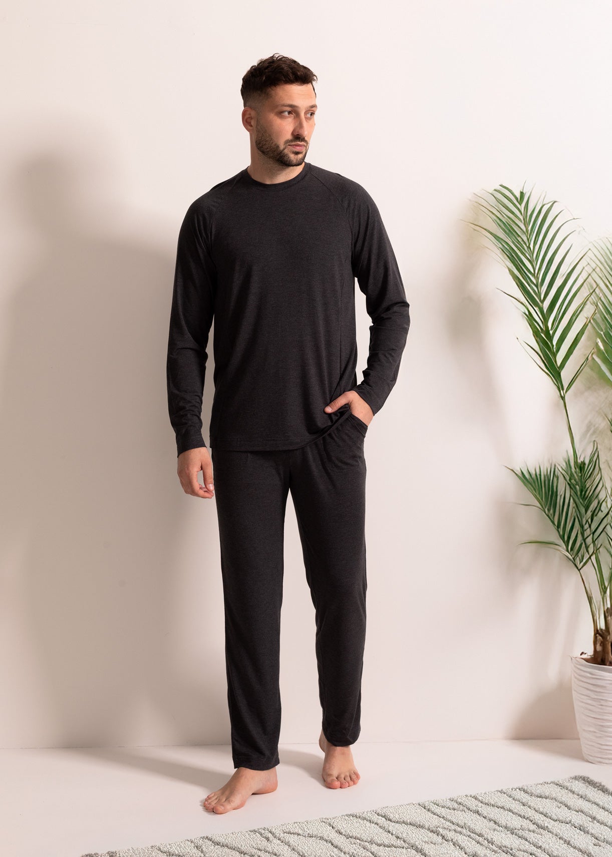 Pijama Bărbați Cameron Micromodal