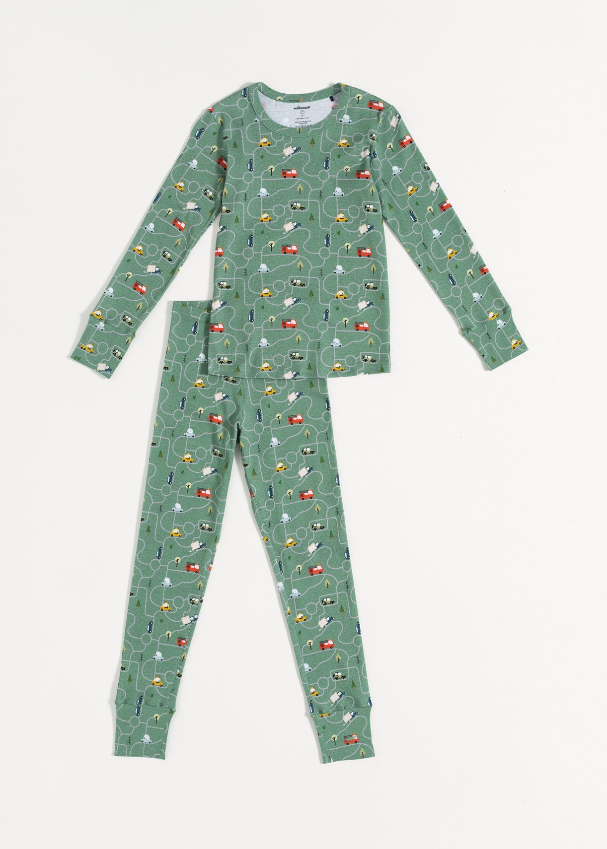 Pijama Copii Lil Cars Bumbac