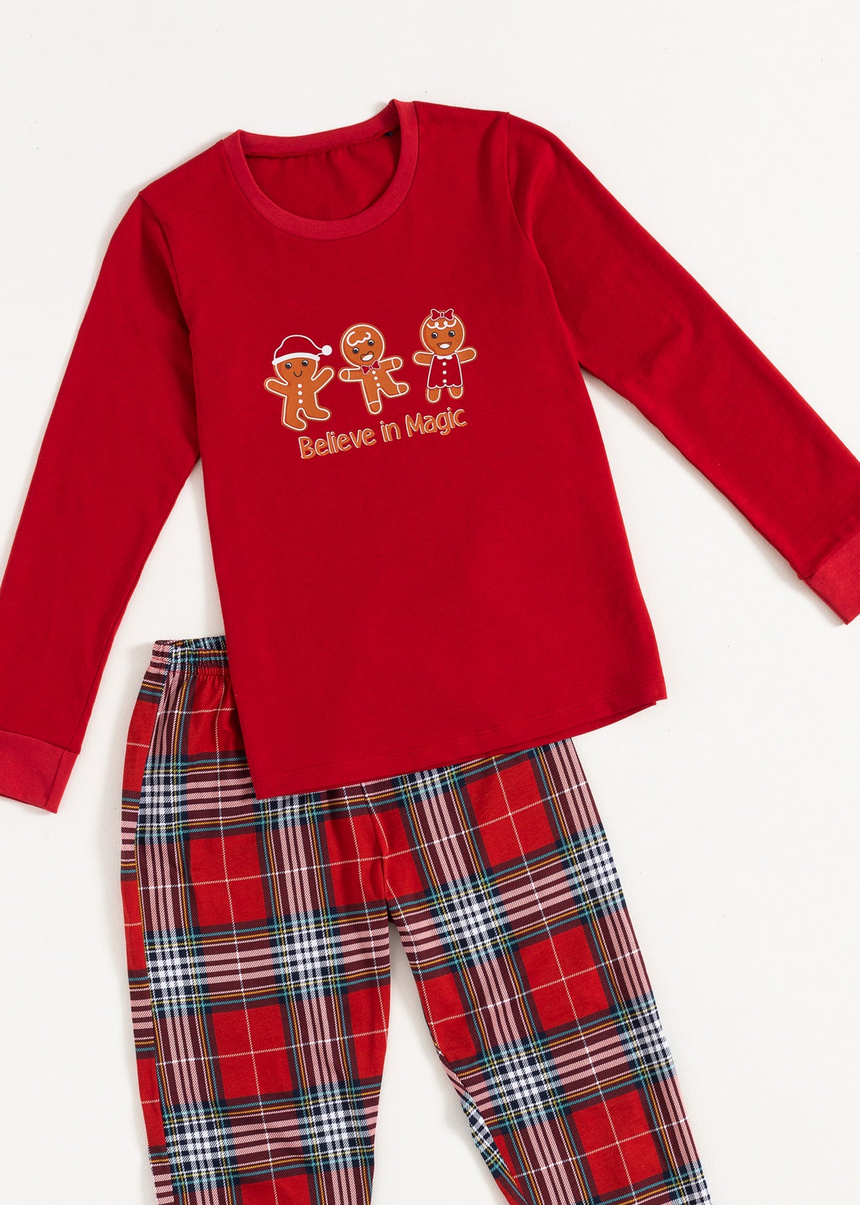 Pijama copii Tartan Winter Bumbac