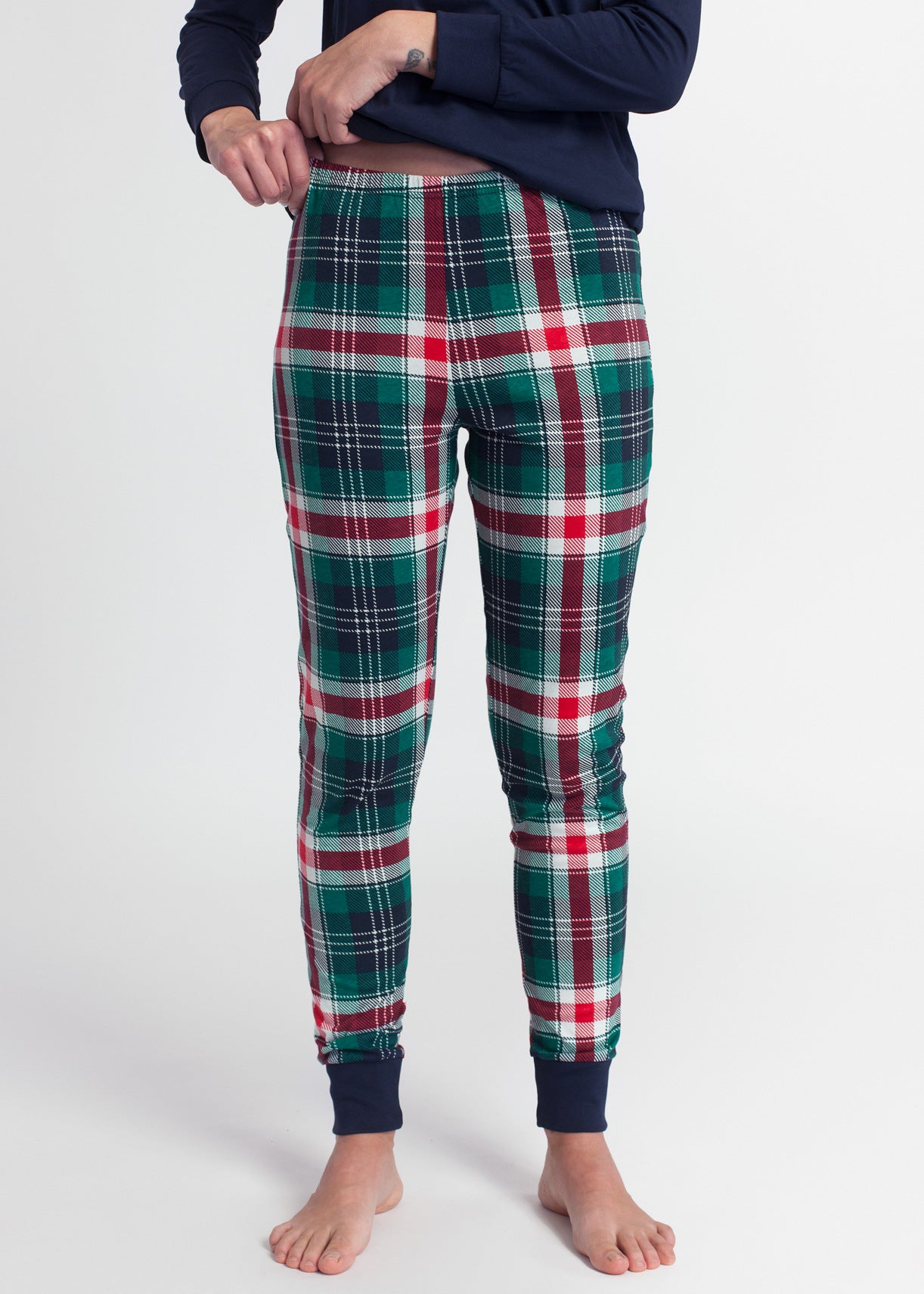 Pijama Damă Tartan Winter bumbac