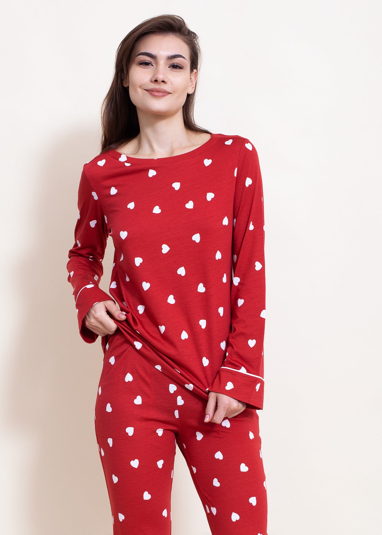 Pijama Damă Hearts Modal